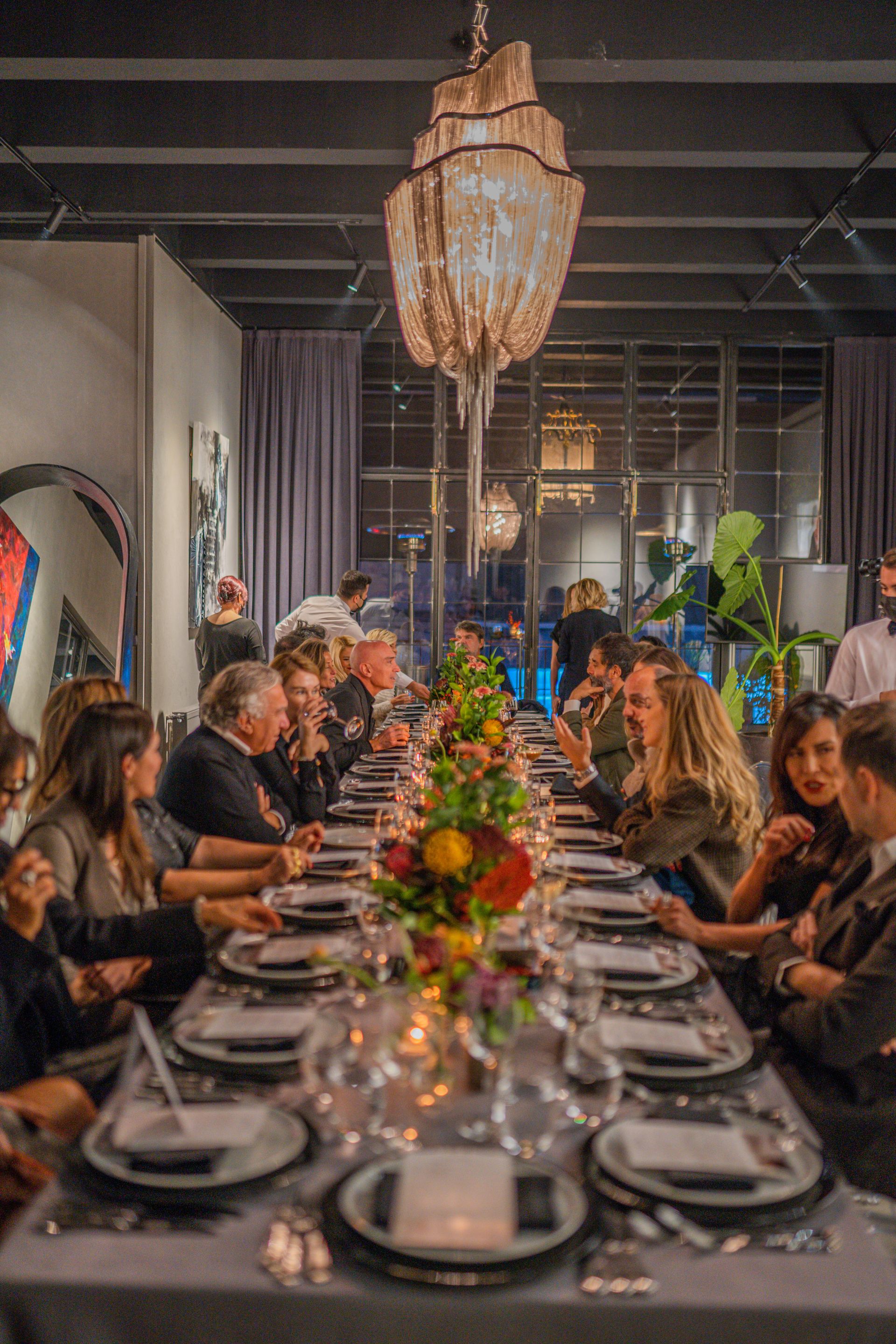 Festliches Firmen-Dinner